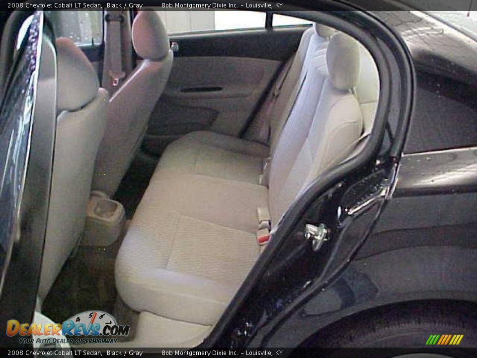 2008 Chevrolet Cobalt LT Sedan Black / Gray Photo #16