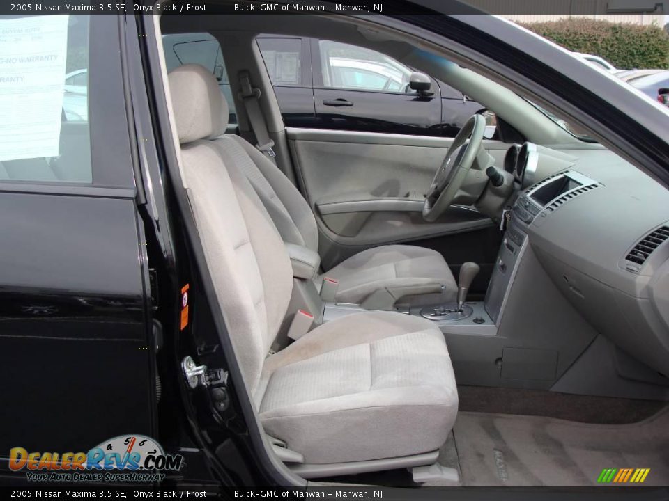 2005 Nissan Maxima 3.5 SE Onyx Black / Frost Photo #15