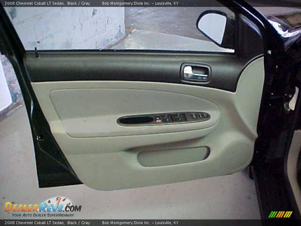 2008 Chevrolet Cobalt LT Sedan Black / Gray Photo #17