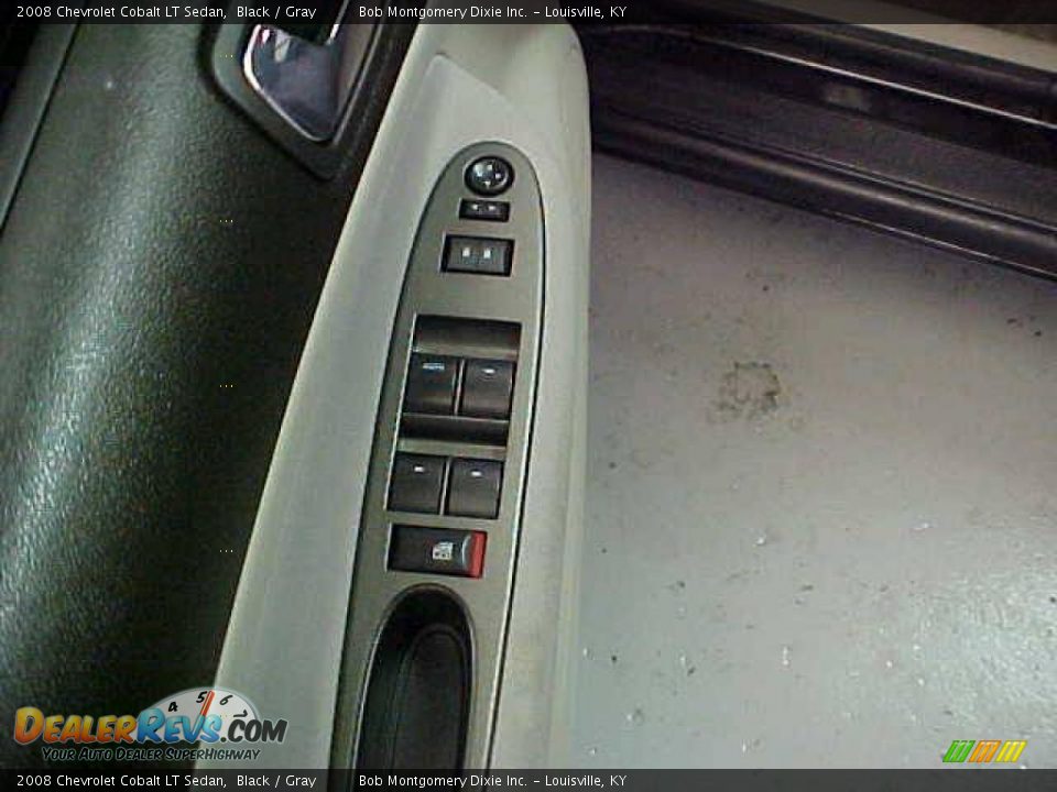 2008 Chevrolet Cobalt LT Sedan Black / Gray Photo #18