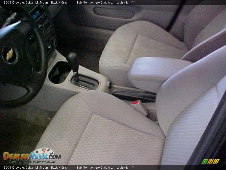 2008 Chevrolet Cobalt LT Sedan Black / Gray Photo #23