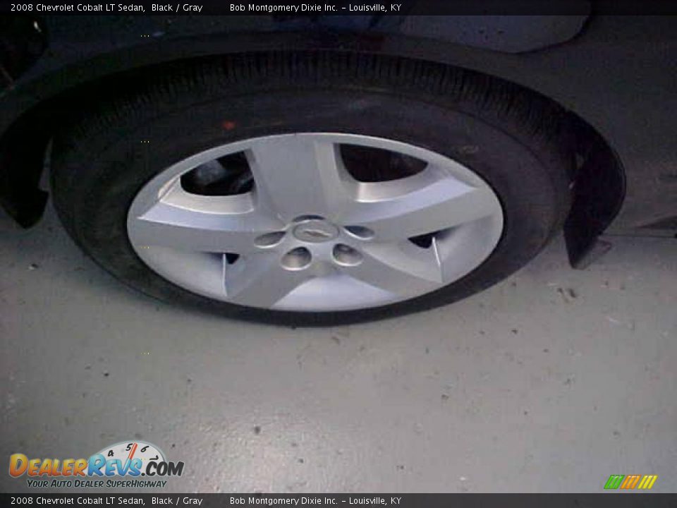 2008 Chevrolet Cobalt LT Sedan Black / Gray Photo #24