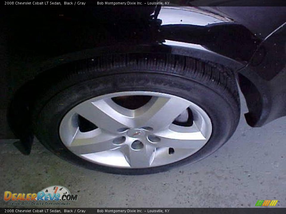2008 Chevrolet Cobalt LT Sedan Black / Gray Photo #25
