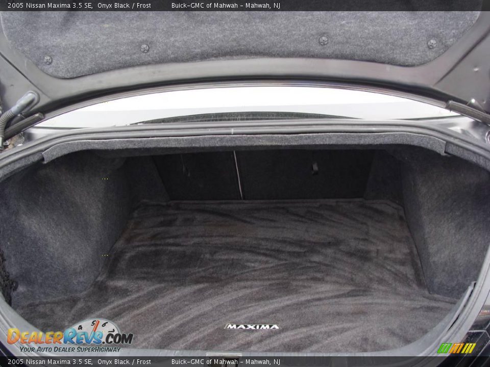 2005 Nissan Maxima 3.5 SE Onyx Black / Frost Photo #23