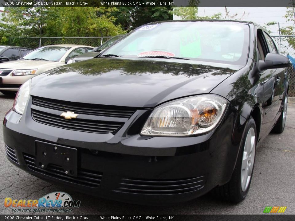 2008 Chevrolet Cobalt LT Sedan Black / Gray Photo #1