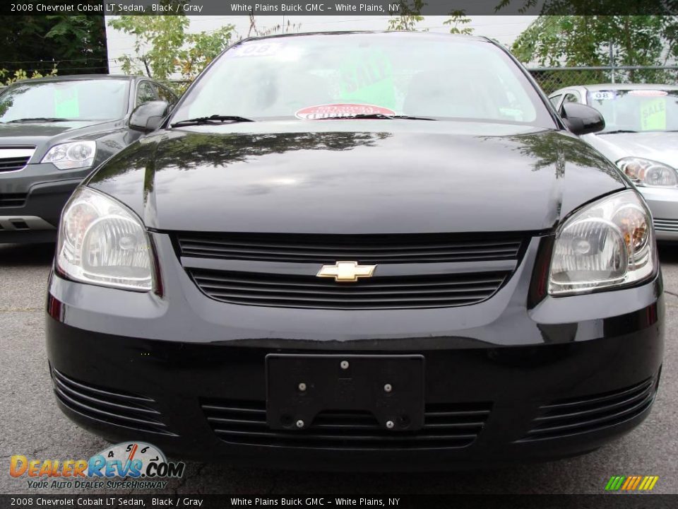 2008 Chevrolet Cobalt LT Sedan Black / Gray Photo #2