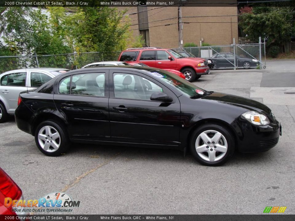 2008 Chevrolet Cobalt LT Sedan Black / Gray Photo #4