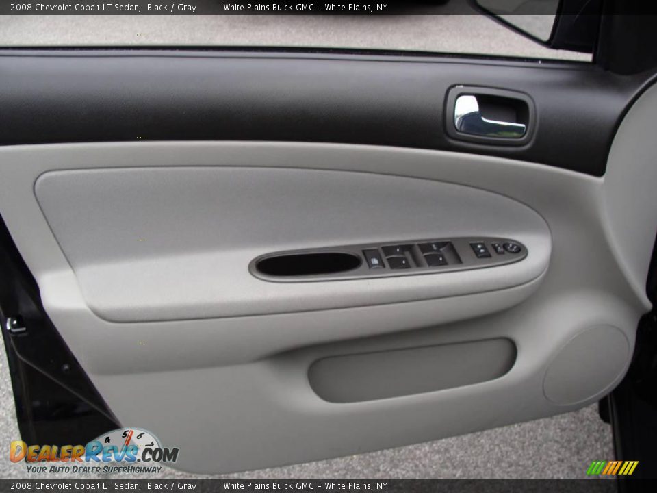 2008 Chevrolet Cobalt LT Sedan Black / Gray Photo #10