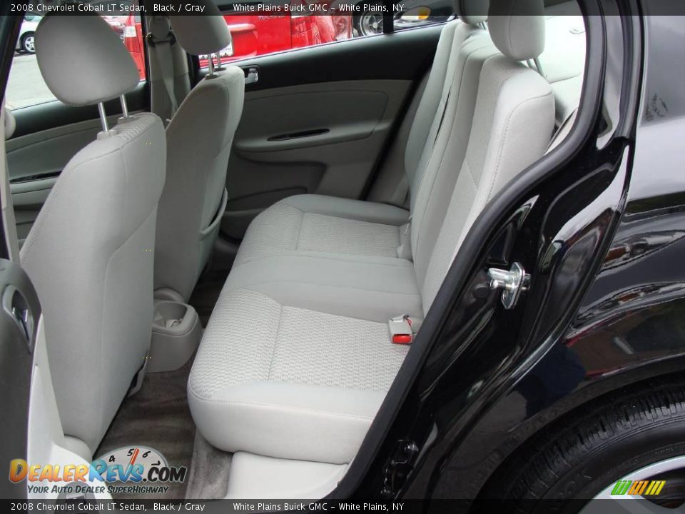 2008 Chevrolet Cobalt LT Sedan Black / Gray Photo #16