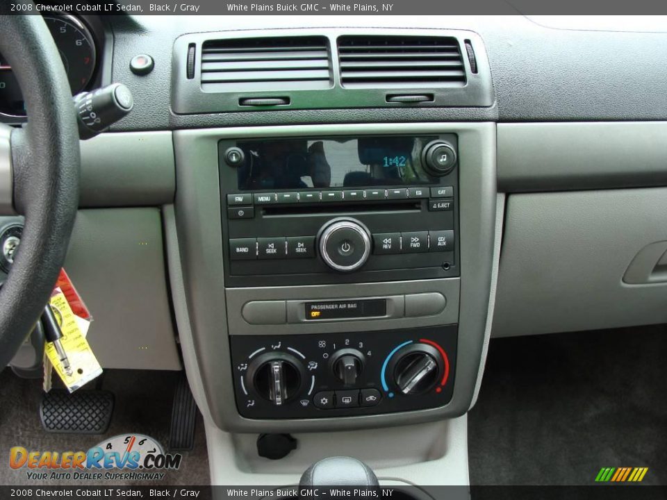 2008 Chevrolet Cobalt LT Sedan Black / Gray Photo #19