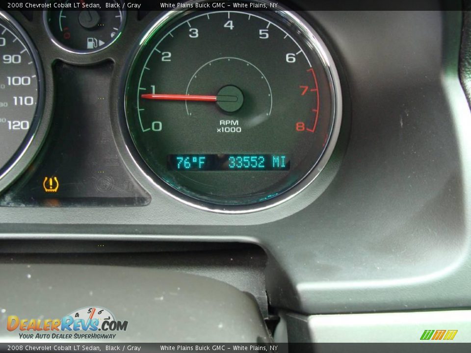 2008 Chevrolet Cobalt LT Sedan Black / Gray Photo #21