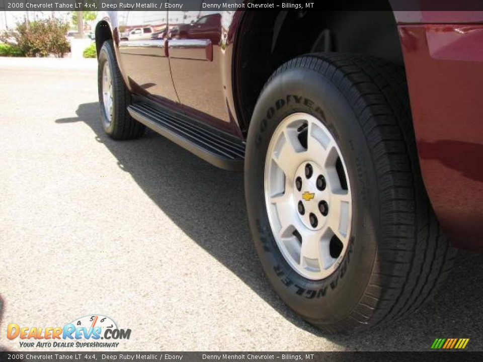 2008 Chevrolet Tahoe LT 4x4 Deep Ruby Metallic / Ebony Photo #8