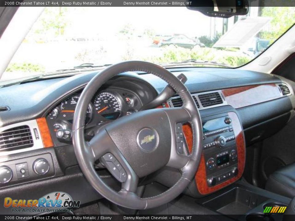 2008 Chevrolet Tahoe LT 4x4 Deep Ruby Metallic / Ebony Photo #11