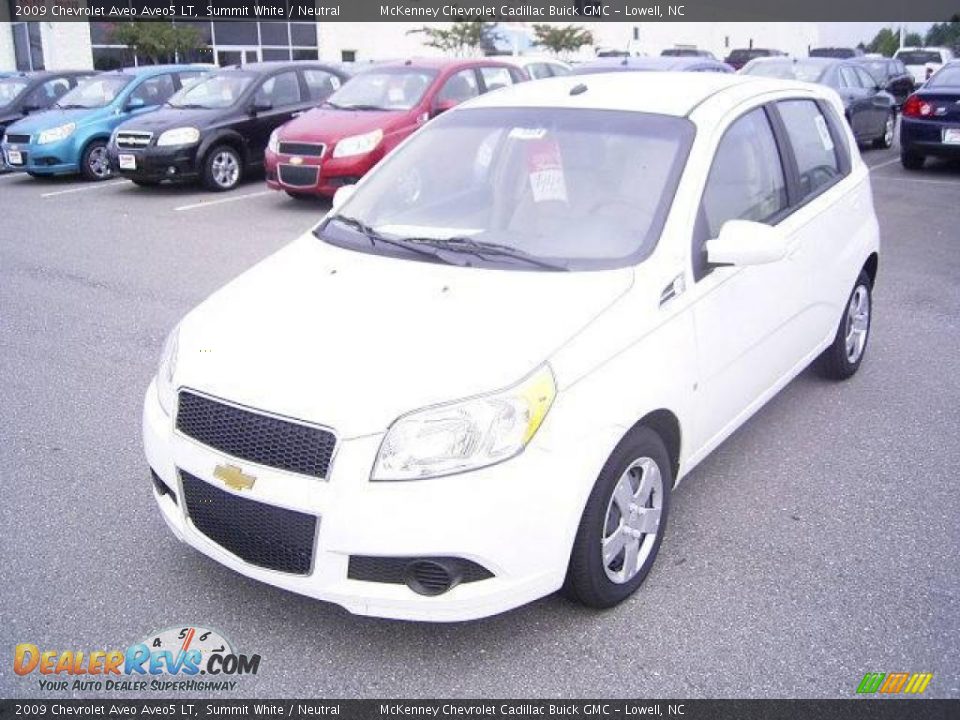 2009 Chevrolet Aveo Aveo5 LT Summit White / Neutral Photo #1