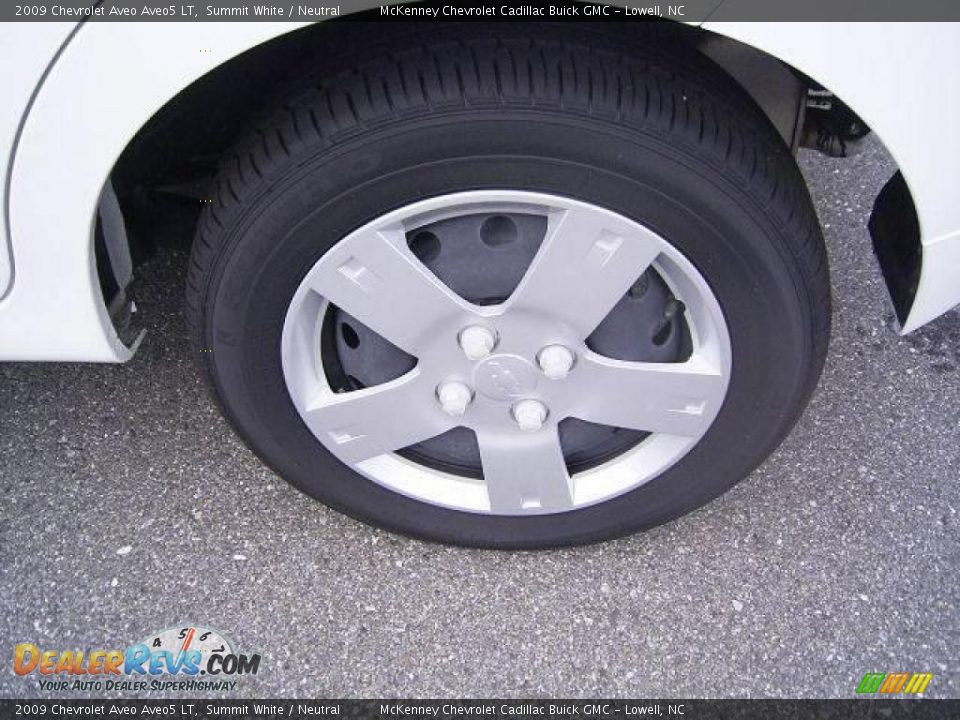 2009 Chevrolet Aveo Aveo5 LT Summit White / Neutral Photo #19