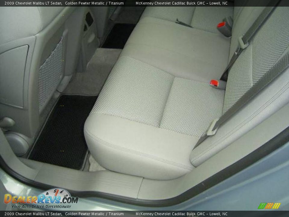 2009 Chevrolet Malibu LT Sedan Golden Pewter Metallic / Titanium Photo #11