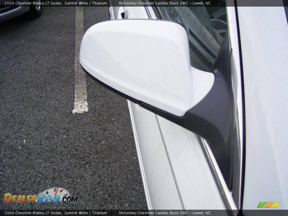 2009 Chevrolet Malibu LT Sedan Summit White / Titanium Photo #17