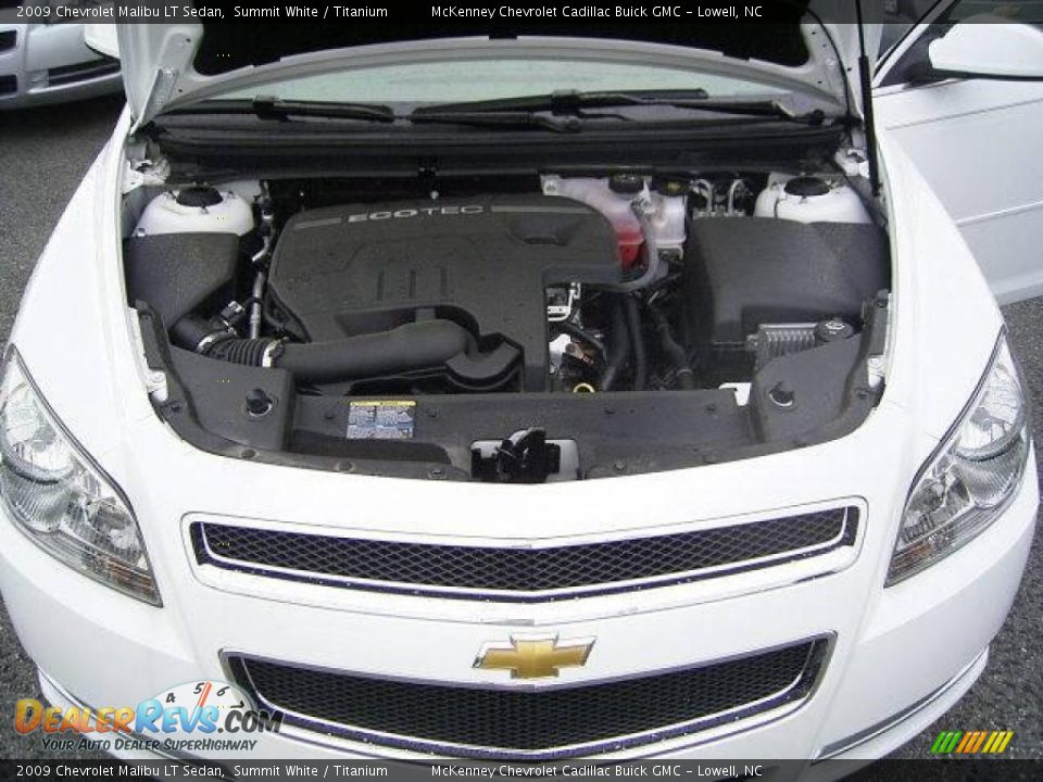 2009 Chevrolet Malibu LT Sedan Summit White / Titanium Photo #18