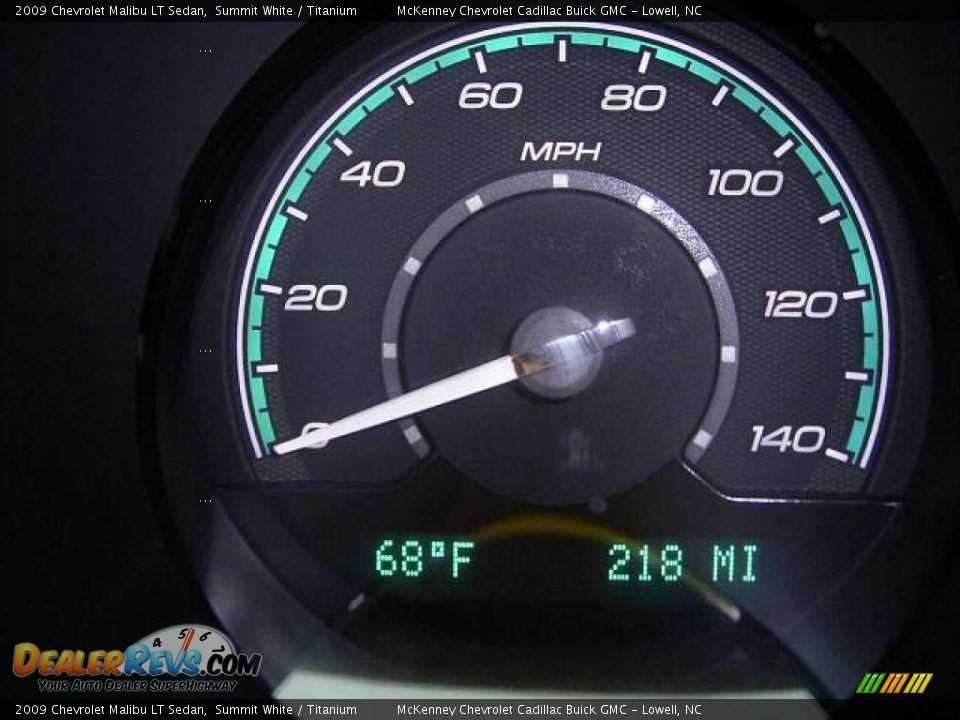 2009 Chevrolet Malibu LT Sedan Summit White / Titanium Photo #24