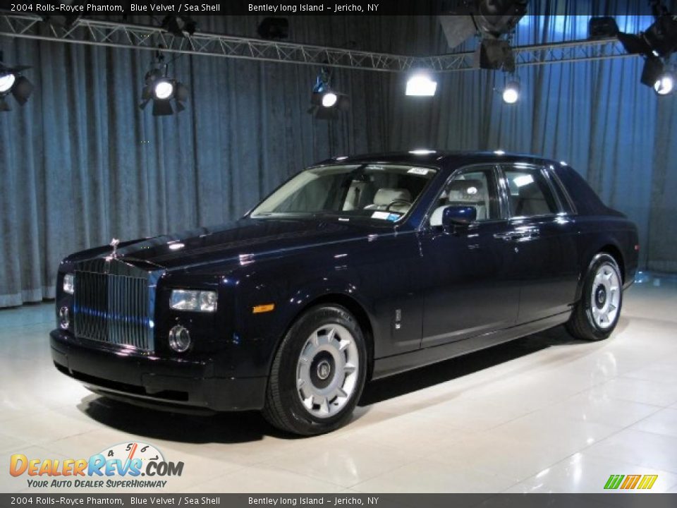 2004 Rolls-Royce Phantom Blue Velvet / Sea Shell Photo #1