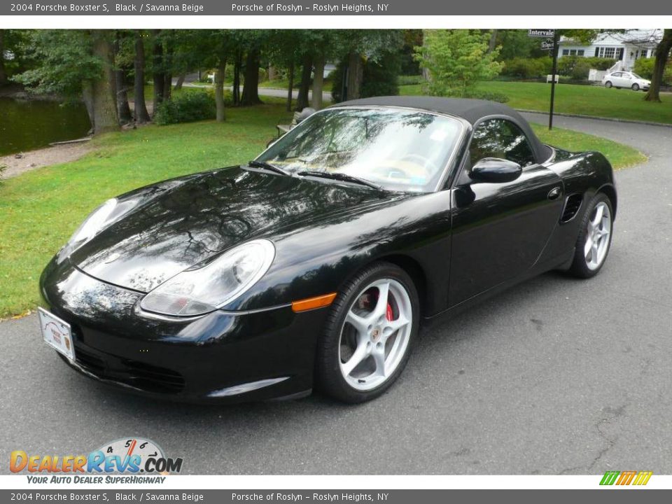 2004 Porsche Boxster S Black / Savanna Beige Photo #1