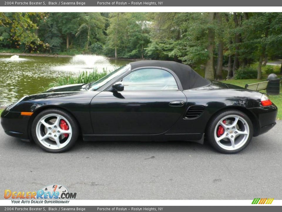 2004 Porsche Boxster S Black / Savanna Beige Photo #3