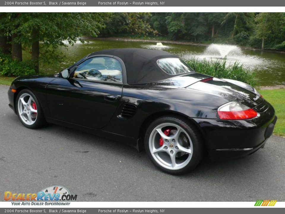 2004 Porsche Boxster S Black / Savanna Beige Photo #4