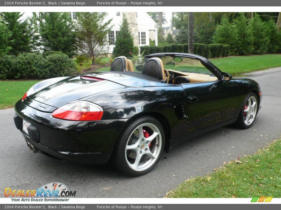 2004 Porsche Boxster S Black / Savanna Beige Photo #6