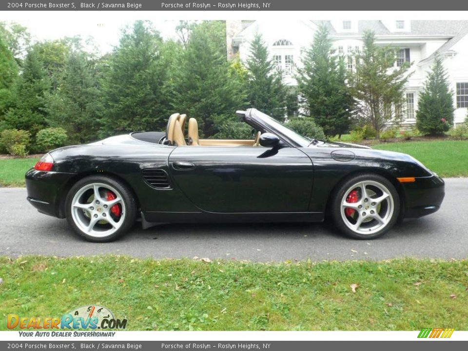 2004 Porsche Boxster S Black / Savanna Beige Photo #7