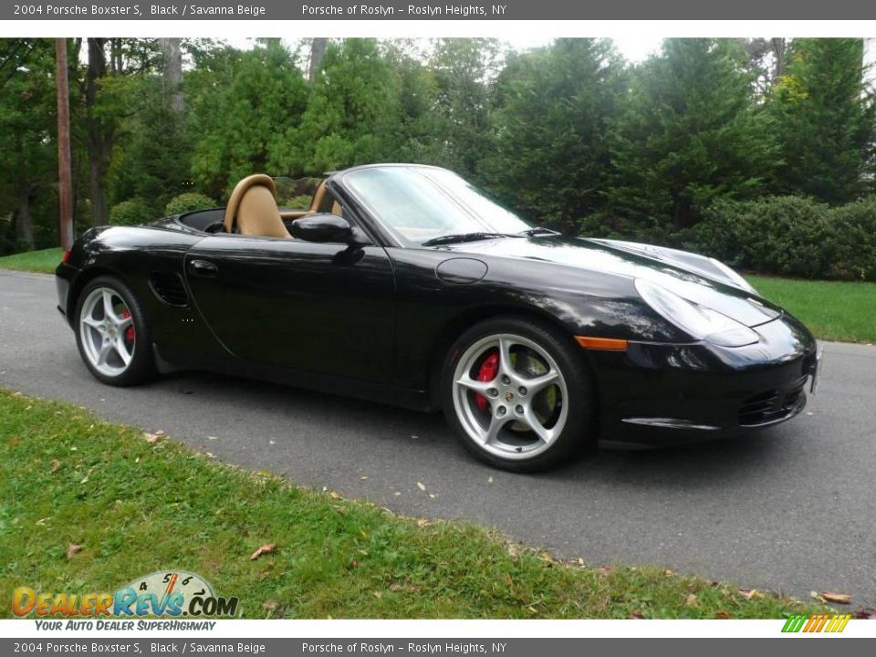 2004 Porsche Boxster S Black / Savanna Beige Photo #8