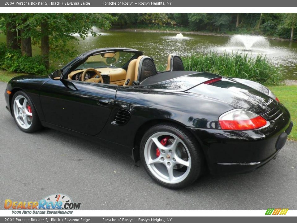 2004 Porsche Boxster S Black / Savanna Beige Photo #9