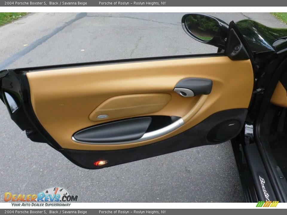 2004 Porsche Boxster S Black / Savanna Beige Photo #12
