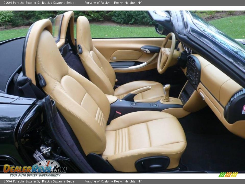 2004 Porsche Boxster S Black / Savanna Beige Photo #14