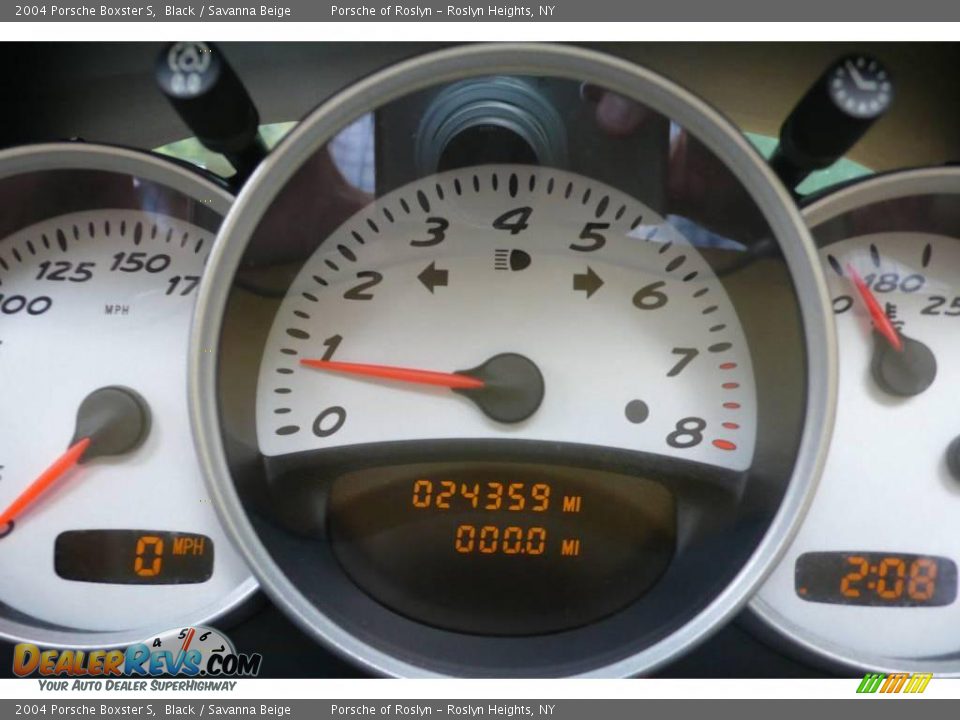 2004 Porsche Boxster S Black / Savanna Beige Photo #18