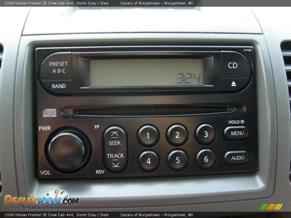 2006 Nissan Frontier SE Crew Cab 4x4 Storm Gray / Steel Photo #19