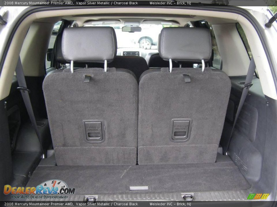 2008 Mercury Mountaineer Premier AWD Vapor Silver Metallic / Charcoal Black Photo #11