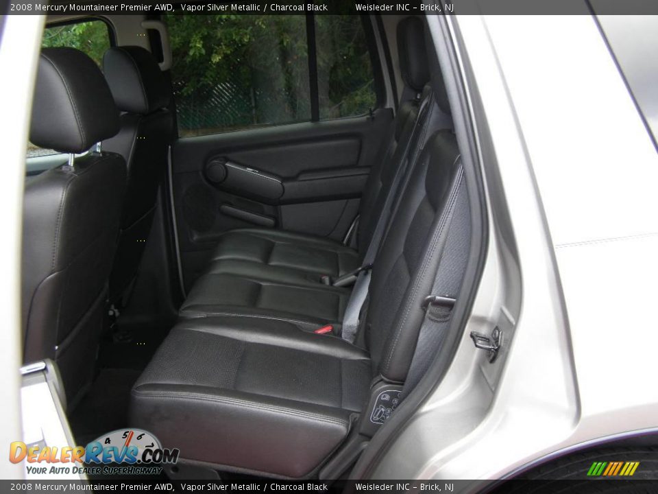 2008 Mercury Mountaineer Premier AWD Vapor Silver Metallic / Charcoal Black Photo #19