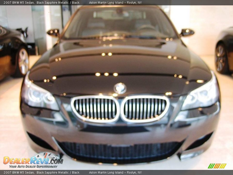 2007 BMW M5 Sedan Black Sapphire Metallic / Black Photo #2