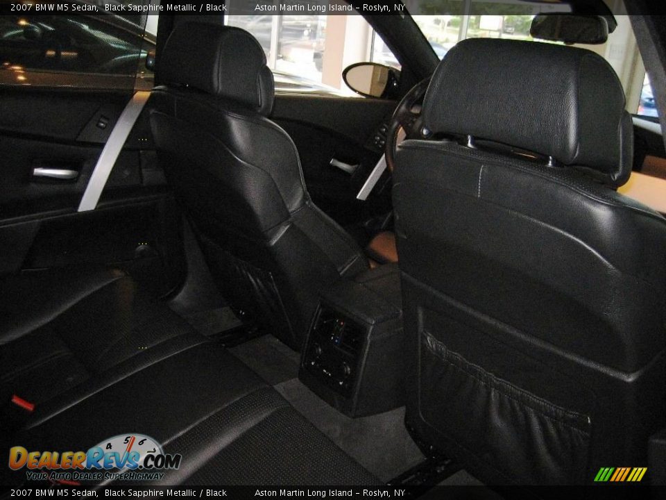 2007 BMW M5 Sedan Black Sapphire Metallic / Black Photo #20