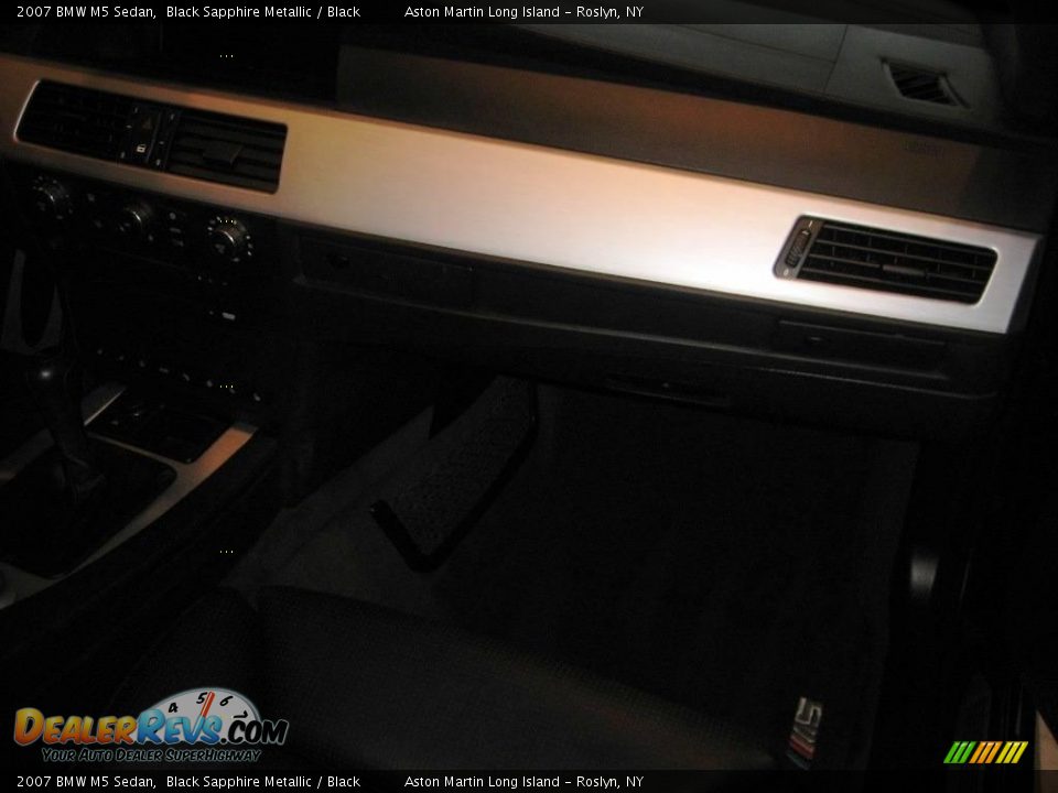 2007 BMW M5 Sedan Black Sapphire Metallic / Black Photo #23