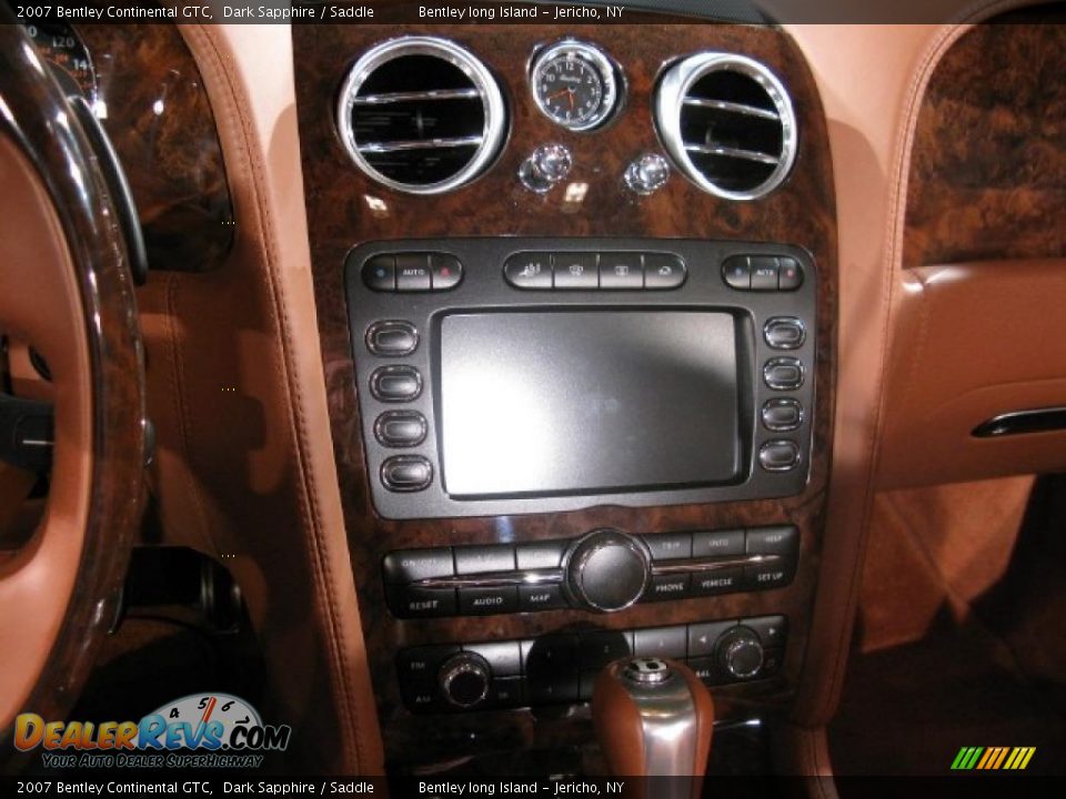 2007 Bentley Continental GTC Dark Sapphire / Saddle Photo #9