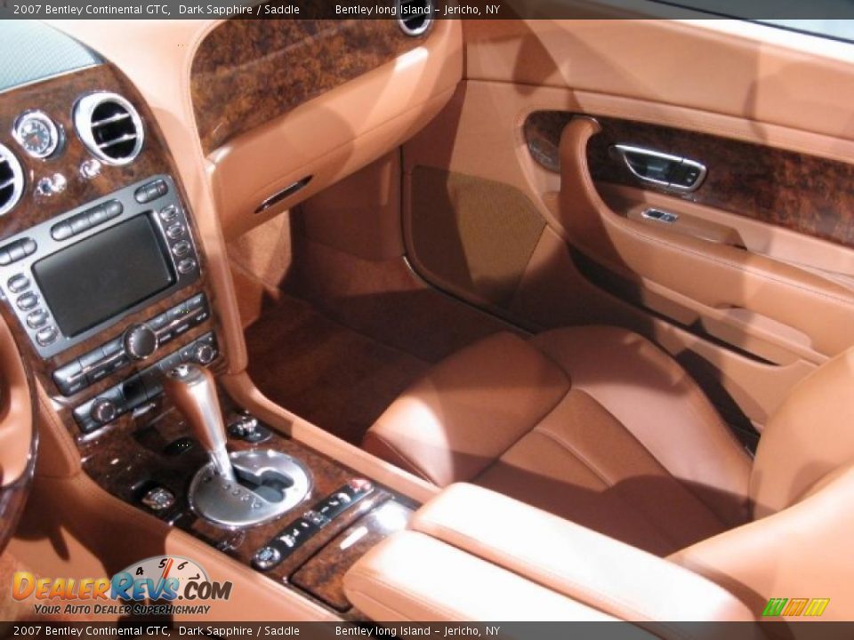 2007 Bentley Continental GTC Dark Sapphire / Saddle Photo #11