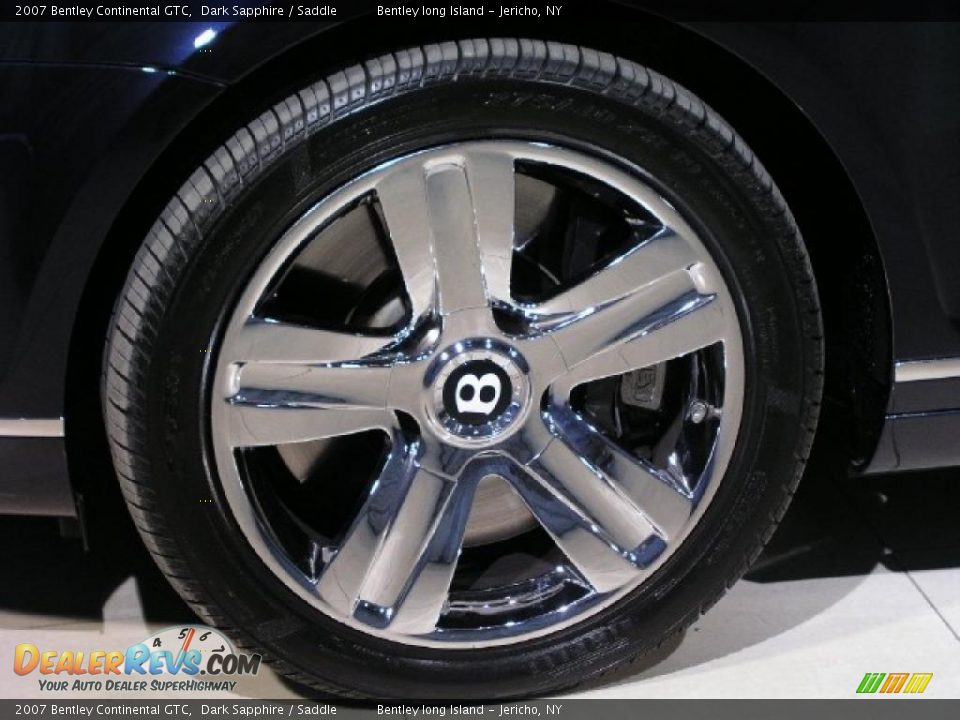 2007 Bentley Continental GTC Dark Sapphire / Saddle Photo #14