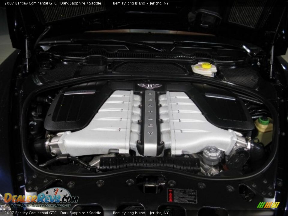 2007 Bentley Continental GTC Dark Sapphire / Saddle Photo #16