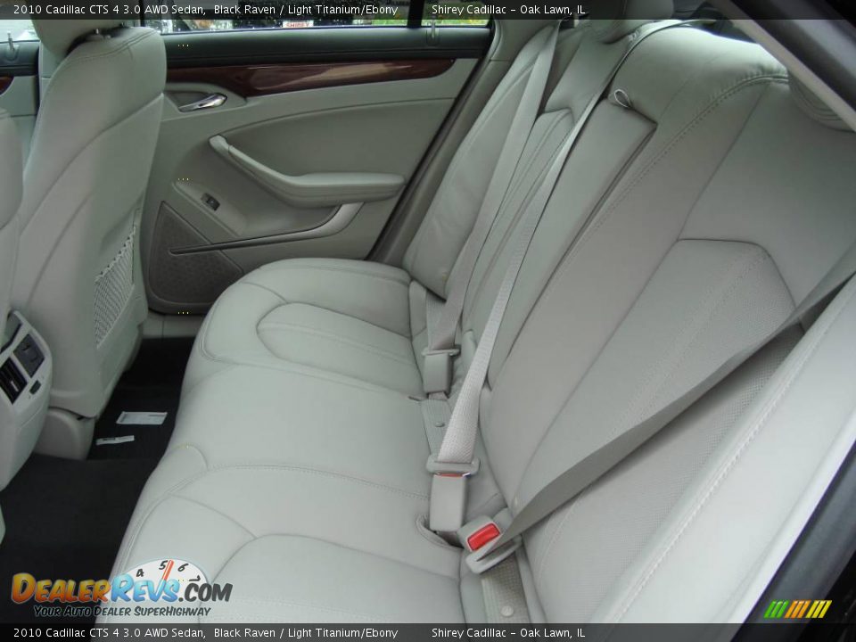 2010 Cadillac CTS 4 3.0 AWD Sedan Black Raven / Light Titanium/Ebony Photo #9