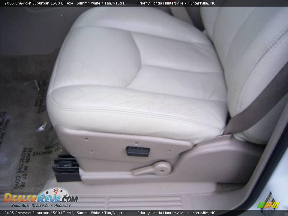 2005 Chevrolet Suburban 1500 LT 4x4 Summit White / Tan/Neutral Photo #8