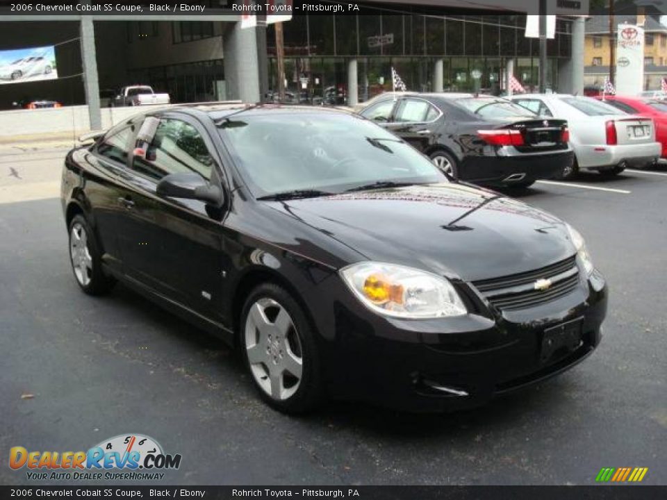 2006 Chevrolet Cobalt SS Coupe Black / Ebony Photo #6