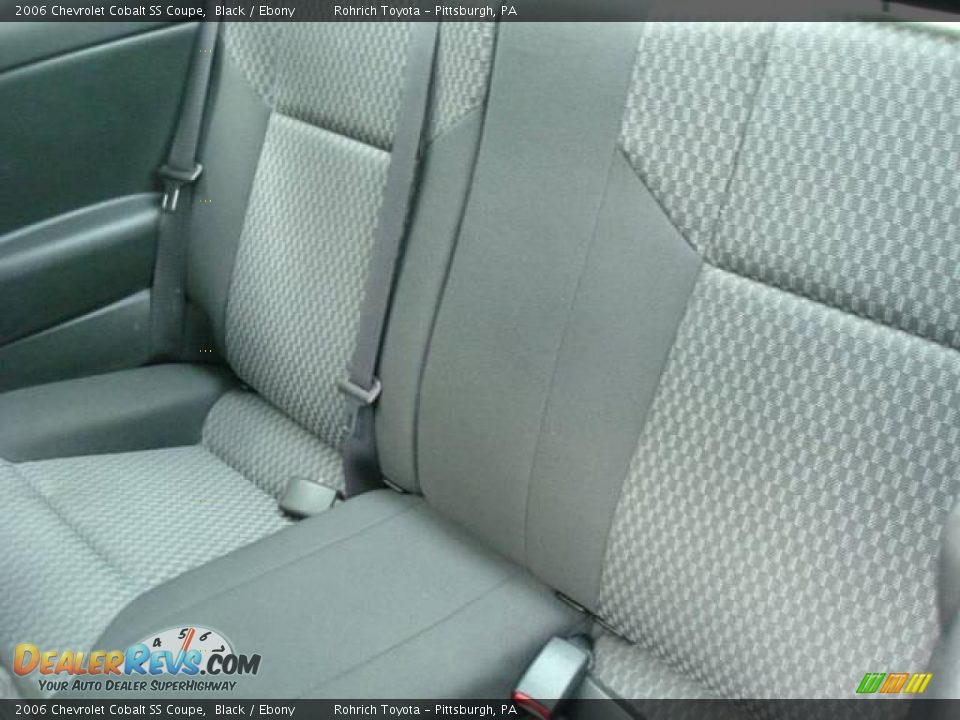 2006 Chevrolet Cobalt SS Coupe Black / Ebony Photo #11