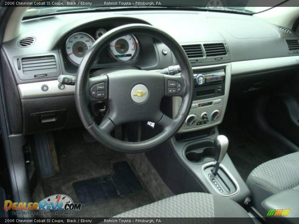 2006 Chevrolet Cobalt SS Coupe Black / Ebony Photo #12