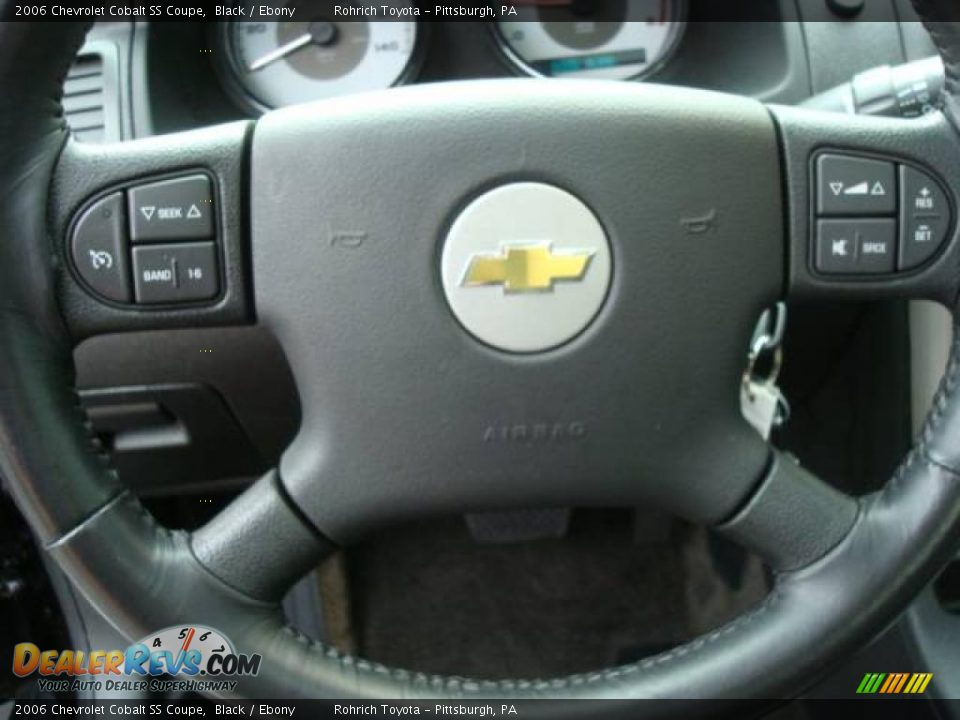 2006 Chevrolet Cobalt SS Coupe Black / Ebony Photo #14